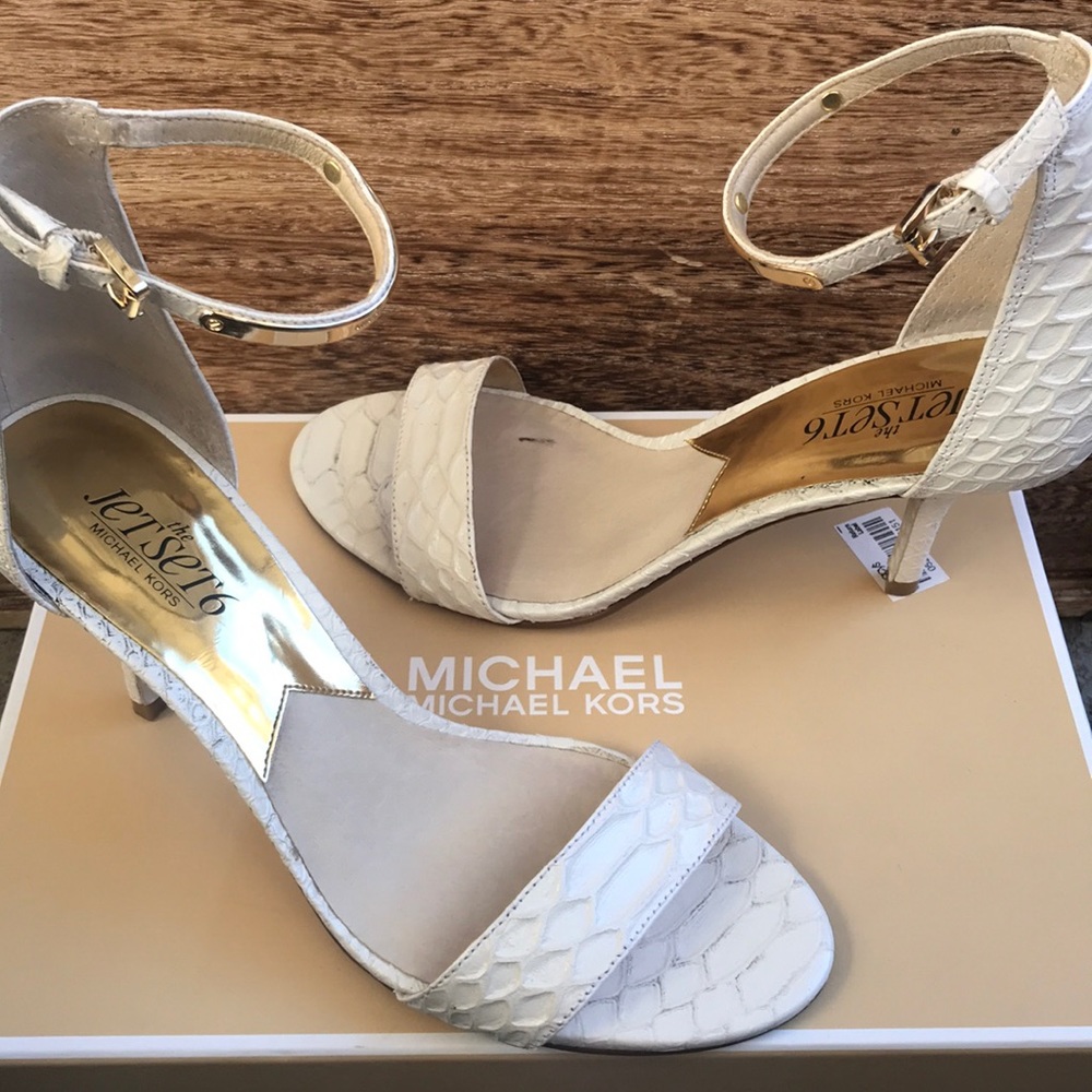 Michael Kors strapy ankle stilettoe